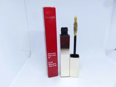 Máscara de pestañas CLARINS Gold Top Coat ~ 7 ml/0,2 OZ ~ NUEVA EN CAJA Foto 1 de 4