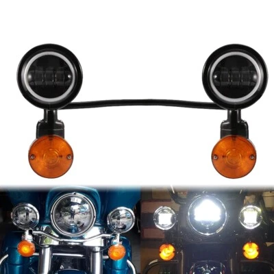 LED Passing Turn Signal Light Bar For Suzuki Intruder Volusia VS VL 700 800 1400 - Image 1 of 4