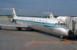 North Central Airlines Douglas DC-9-51 N761NC GRB Juli 1979 8"x12" Farbdruck - Bild 1 von 1
