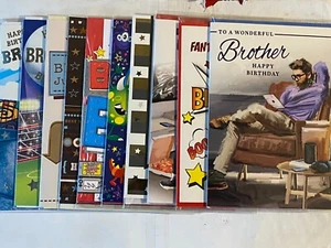 Brother Birthday Card Brother - Picture 1 of 29