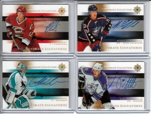 2005-06 Ultimate Collection Signatures Eric Staal AUTO - Carolina Hurricanes