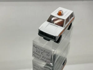 MATCHBOX ROLA-MATICS 20E POLICE PATROL -WHITE+ORANGE 3inch- HIGH QUALITY - 525 - Picture 1 of 5