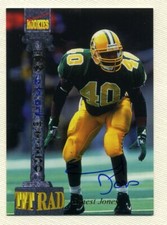 1994 Signature Rookies Tetrad Ernest Jones Autograph Rookie Card (Oregon)