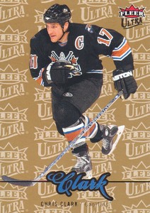 2007-08 Fleer Ultra Hockey Gold Medallion #3 Chris Clark