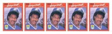 (5) 1990 Donruss Learning Series #25 George Bell Baseball Card Lot Blue Jays