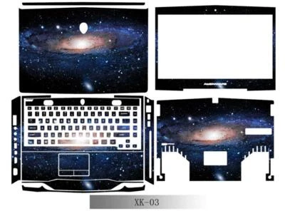 Dazzle Laptop Protector Leather Skin Stickers For Alienware M14x R1 R2 2012 - Image 1 of 4