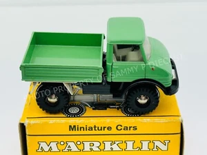 MARKLIN Western Germany #1830 MERCEDES UNIMOG Truck Green NEW in BOX !!! - Picture 1 of 8