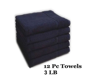 1 DUTZEND SCHWARZE SALON FRISEUR HANDTÜCHER 16 X 26  - Bild 1 von 1