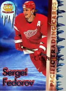 1997-98 troquelados Pacific Slap Shots #03B Sergei Fedorov - Imagen 1 de 1