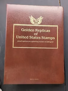Gold Replicas Of United States Stamps 22k Gold 1st Day Issue, Lot of 34 - Picture 1 of 10