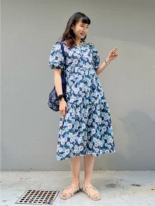 Uniqlo & Paul Joe Floral Cotton Buttoned Dress Size XL - Picture 1 of 16