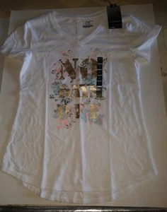 Camiseta para mujer Tek Gear Dry Tek blanca sin días libres talla pequeña - Imagen 1 de 6