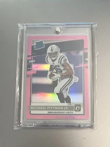 2020 Panini NFL Donruss Optic - Michael Pittman jr RC Pink Prizm Rated Rookie - Bild 1 von 1