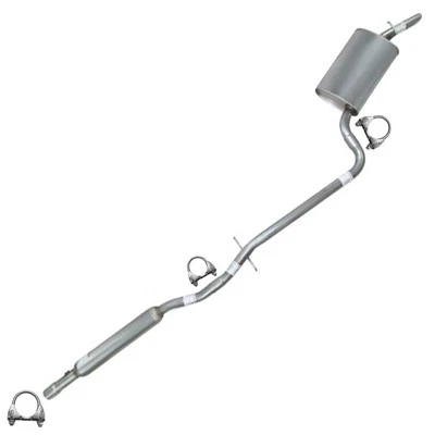 Stainless Steel Resonator & Muffler Kit fits: 2001-2005 Buick Park Avenue 3.8L - Image 1 of 4