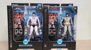 Paquete de 2 X DC MacFarlane Toys Multiverso Batman BAT-MANGA y Batman CHASE - Imagen 1 de 7