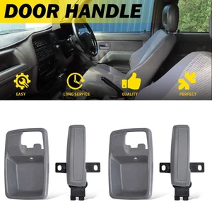 2X For Holden Rodeo TF 1988-03 Driver Side Right Front Inner Inside Door handle - Picture 1 of 12