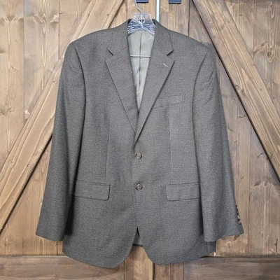Blazer Chaqueta Abrigo Deportivo Lauren Ralph Lauren Para Hombre 38S Marrón Pata de Gallo Foto 1 de 4