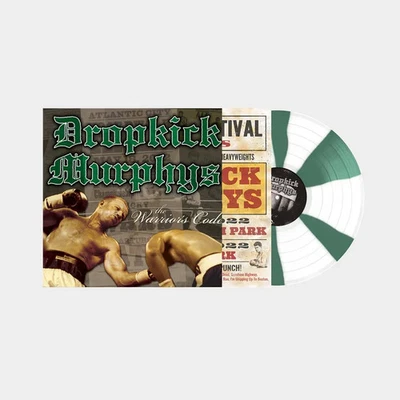 Dropkick Murphys THE WARRIOR'S CODE Pinwheel cornetto green white vinyl - Image 1 of 2