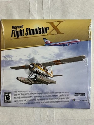 Microsoft Flight Simulator X Deluxe Playable Demo PC DVD 2006 New Sealed - Image 1 of 2