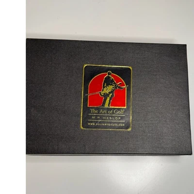 Juego de cartas Michael P Heslop Art of Golf Tiger Woods colección edición limitada Foto 1 de 4