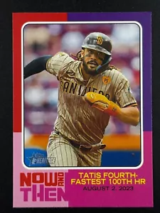 FERNANDO TATIS JR 2024 Topps Heritage High Number Now & Then #NAT-5 Padres - Bild 1 von 2