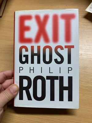Libro de tapa dura de ficción Philip Roth 2007 1ª edición "Exit Ghost" (P3) Foto 1 de 4
