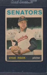 1964 Topps Venezuelan #092 Steve Ridzik Senators Poor-Fair *38 - Picture 1 of 1