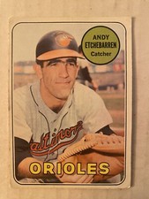 1969 Topps Andy Etchebarren Baltimore Orioles #634