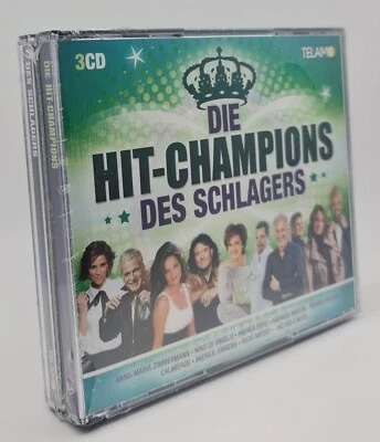 DIE HIT-CHAMPIONS DES SCHLAGERS, 3CD SET, NEU & OVP - Bild 1 von 4