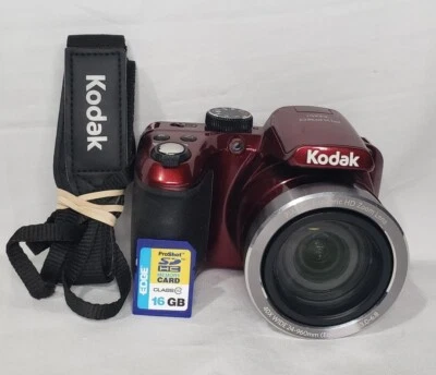 Cámara digital Kodak PIXPRO AZ401 (roja) Foto 1 de 3