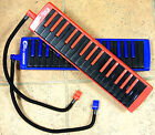 Melodica / Melodion Hohner 32 Tasten Piano: Ocean Blau / Fire Rot