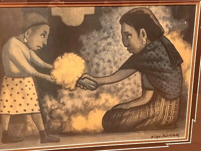 Cuadro original Diego Rivera. Foto 1 de 4