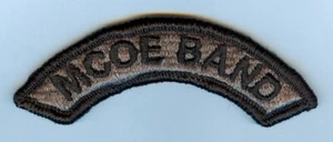 MANEUVER CENTER OF EXCELLENCE (MCOE) BAND (RA) - BLACK BORDER - ACU VARIATION - Picture 1 of 1