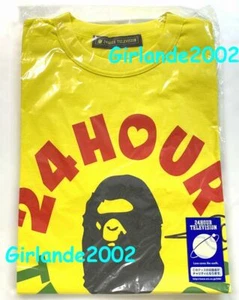A BATHING APE x 24 hour charity TV collaboration T-shirt shirt Made in Japan Y - Picture 1 of 1