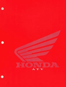 Genuine Honda Advertising Layout & Line Art Images 1990 Model Year ATV's - Bild 1 von 6