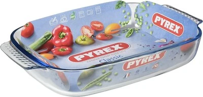 Pyrex Classic teglia rettangolare in vetro borosilicato 38X25X6cm_3,6lt - Immagine 1 di 3