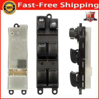 Driver Side Master Power Window Switch For Nissan Sentra 1.8L 2.5L 2000-2003 — 第 1/4 张图片