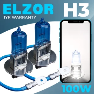 H3 Xenon White 100W Halogen Hid Headlight Headlamp 453 Fog Light Car Bulbs 12v - Picture 1 of 13