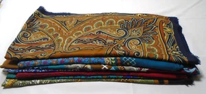 7 Vintage & Modern große Tücher Schals Konvolut #5A - Bild 1 von 8