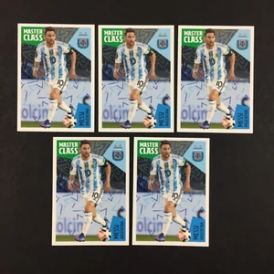Lionel Messi Lot 5 Sticker Panini The Idols of the Red World Cup Qatar 2022 #61 - Picture 1 of 3