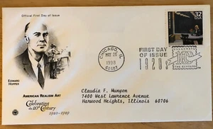 American Realism Art. First Day Of Issue Stamps - Picture 1 of 1