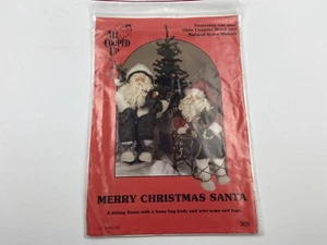 all cooped up merry christmas santa sitzend weihnachtsmann puppe muster - Bild 1 von 3