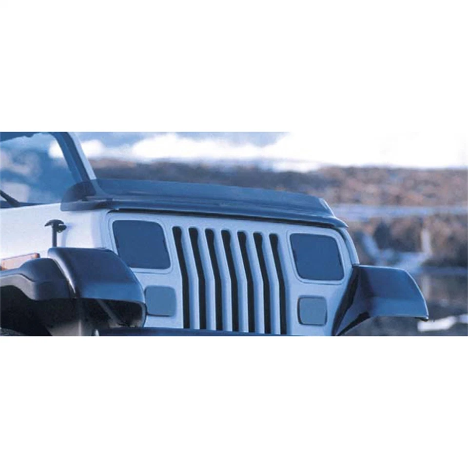 Rugged Ridge 11350.01 Wraparound Bug Deflector Fits Wrangler (TJ) Wrangler (YJ) - Image 1 of 4