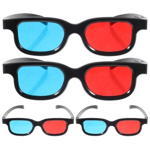 4 Piezas Gafas Juego 3D Miss Teatro Video Estereoscópico - Imagen 1 de 12