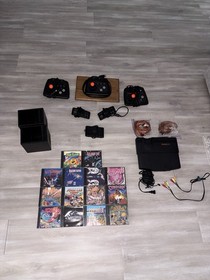 TurboGrafx-16 Console Bundle Lot 14 CIB Games TurboBooster Controllers TESTED