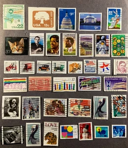 Lot of US Stamps. Odds and Ends. Some interesting items. Cheap lot set - Picture 1 of 4