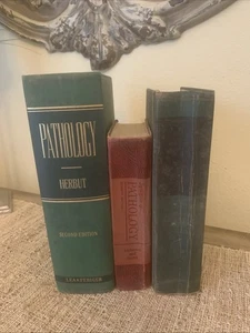 Lot 3 Vintage Medizinbücher Synopsis Pathologie Herbut 1959 Organische Chemie 1966 - Bild 1 von 20