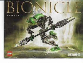 LEGO Bionicle 8589 - Original Instructions (Rahkshi Lerahk, 2003)