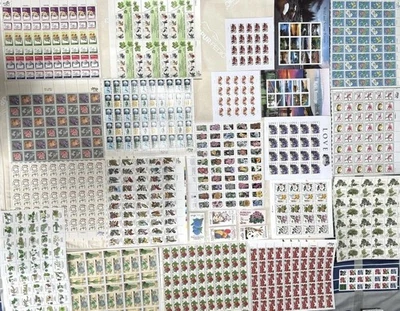 Estampilla postal de Estados Unidos $200+ por debajo del valor nominal 50% a 2024 flores, Navidad, día del amor, etc. Foto 1 de 4