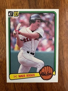 1983 Donruss Wade Boggs RC - Picture 1 of 2